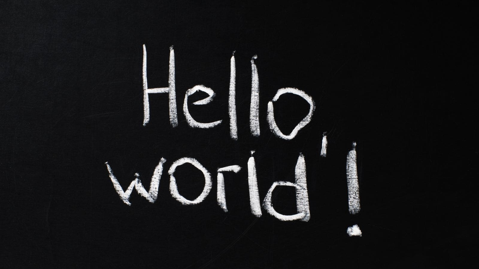 Hello world.